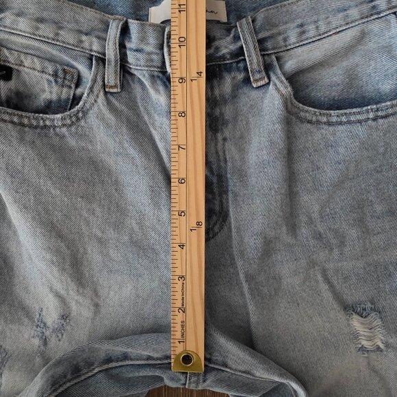 Kancan Women's Jeans RN#144635. Size 3/25 Factory distressed/ripped - Picture 8 of 9